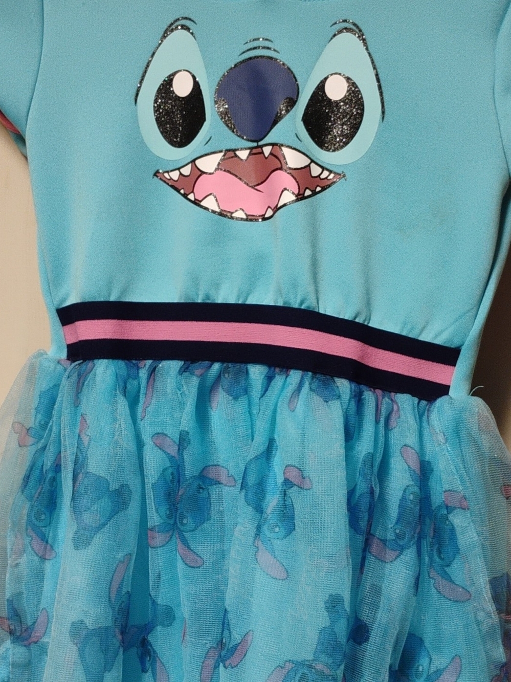 Disney Lilo & Stitch Blue Girls' Costume Dress